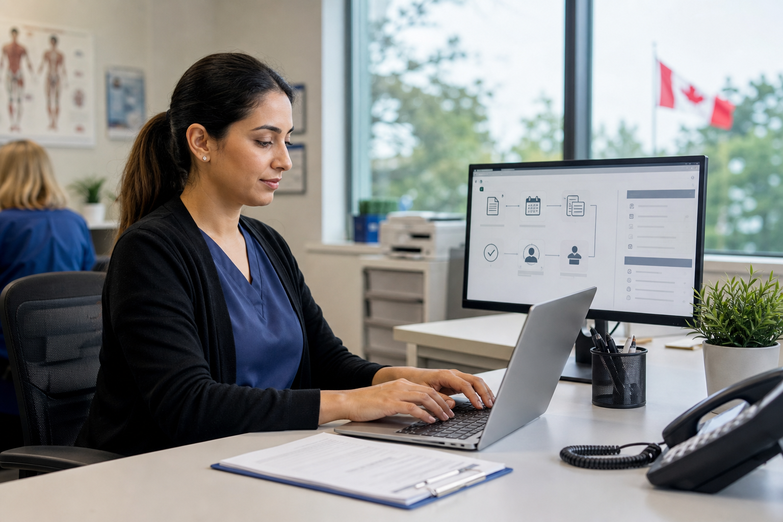 Canadian Medical Office Assistant Virtual Workflow Burnout Elimination